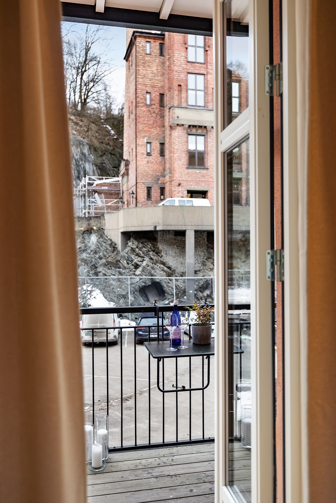 Soverommet ligger i tilknytning til boligens balkong. Galleribilde