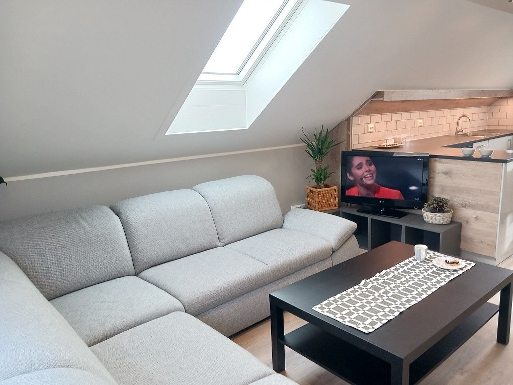 apen stua med kjokken Galleribilde