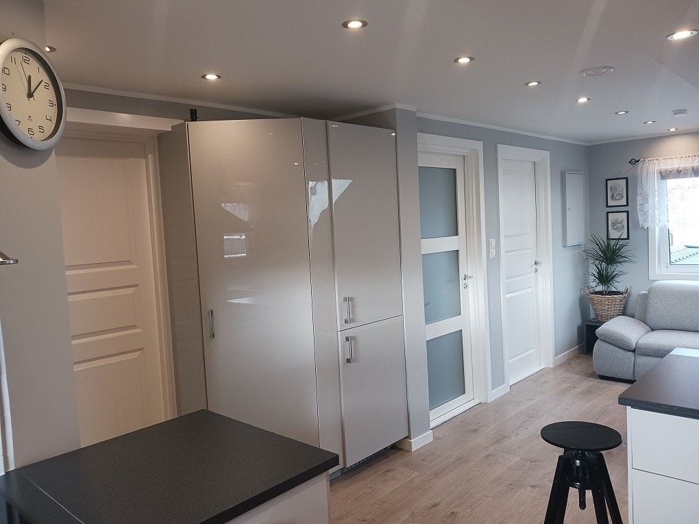 apen stua med kjokken Galleribilde