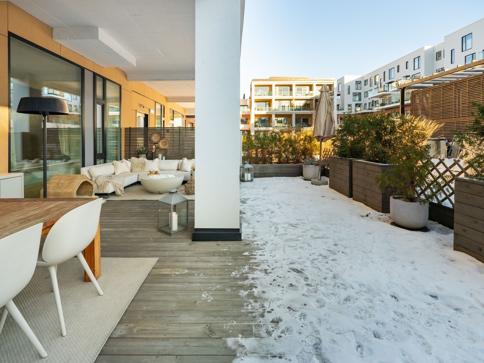Moderne bygg fra 2019. Galleribilde
