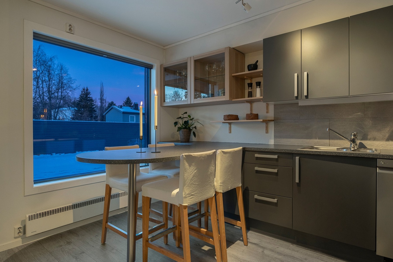 Her kan man nyte gode måltider sammen med familie og venner Galleribilde