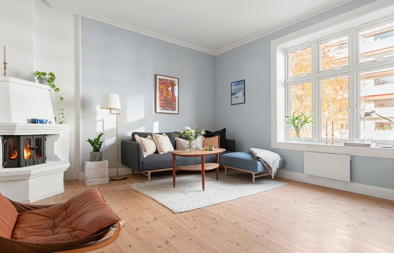 Velkommen til Hammerstads gate 28, presentert av Espen Johnsen og Janne Jæger-Amland ved Nordvik Majorstuen og Bærum. Foto: Studio Oslo. Galleribilde