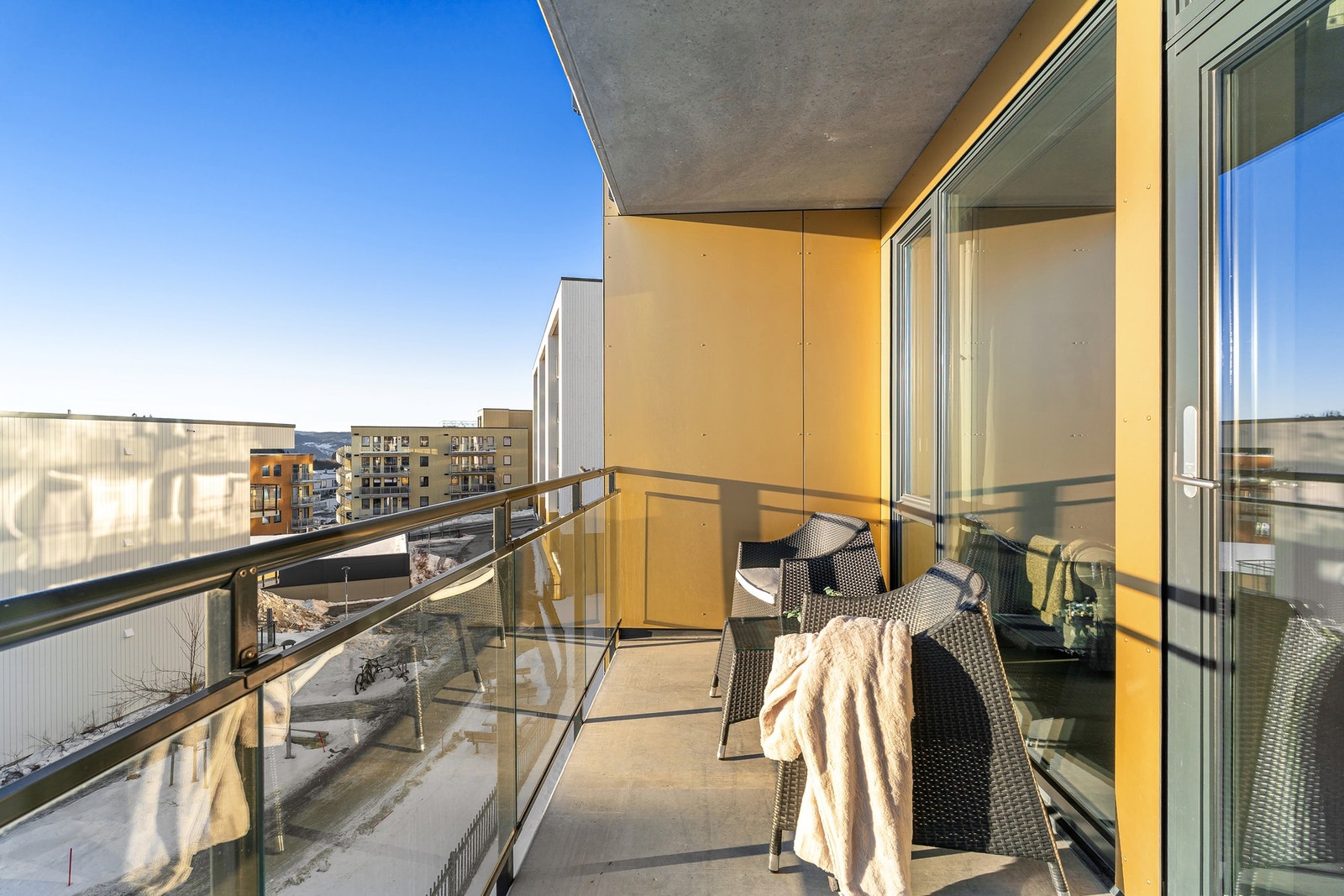 God plass til ønsket møblement. Galleribilde