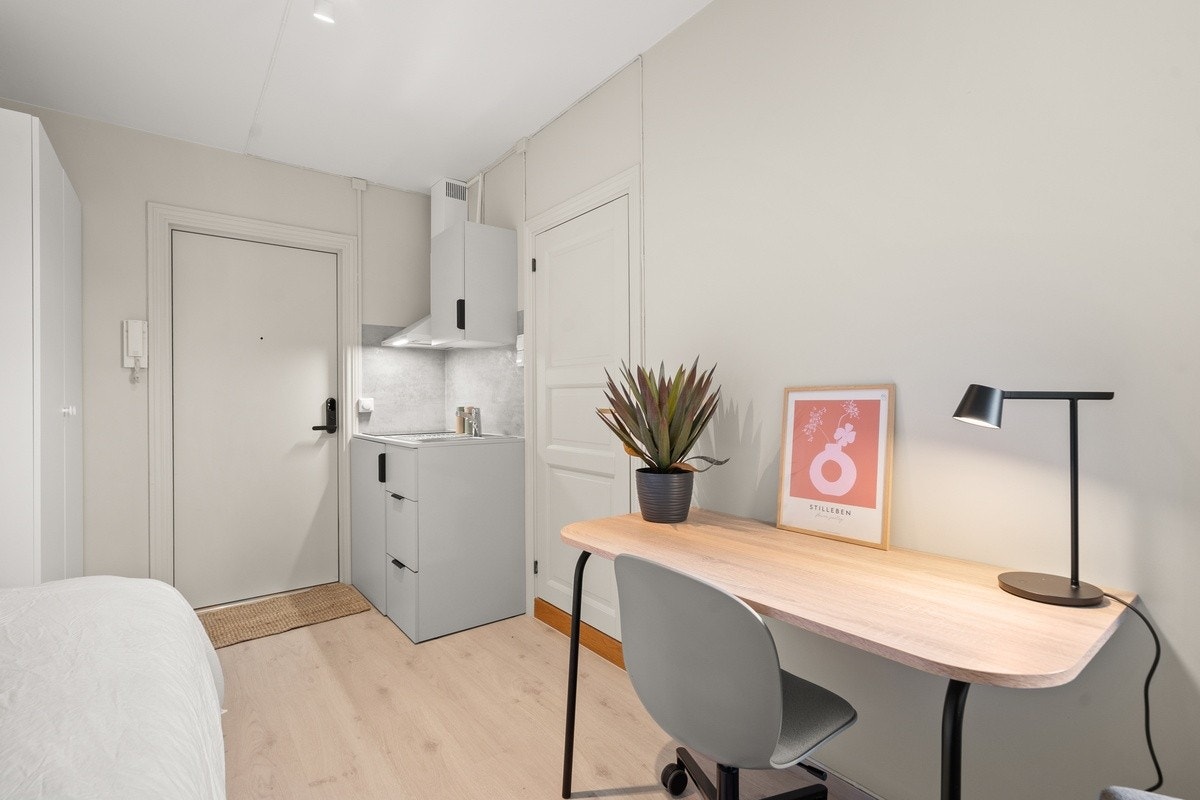 Leilighetene er enkle med kodelås for å komme inn Galleribilde