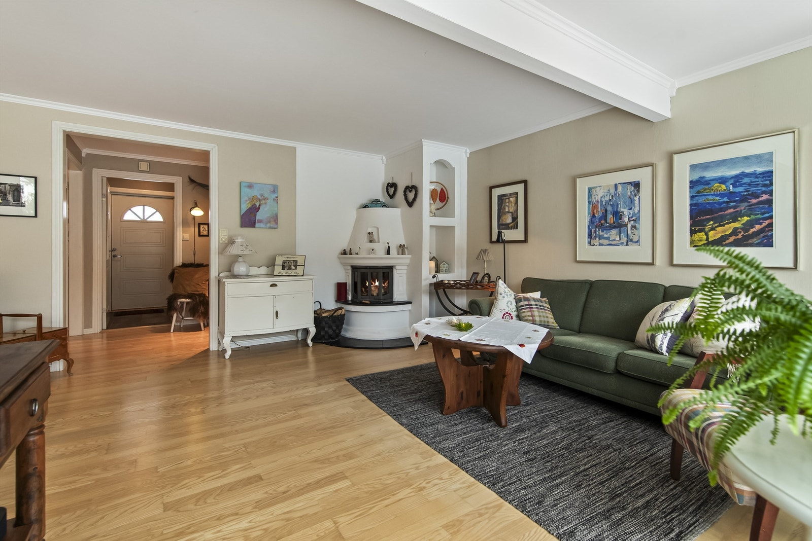 Peisovnen er fint for kjøligere sesonger men også for hygge Galleribilde