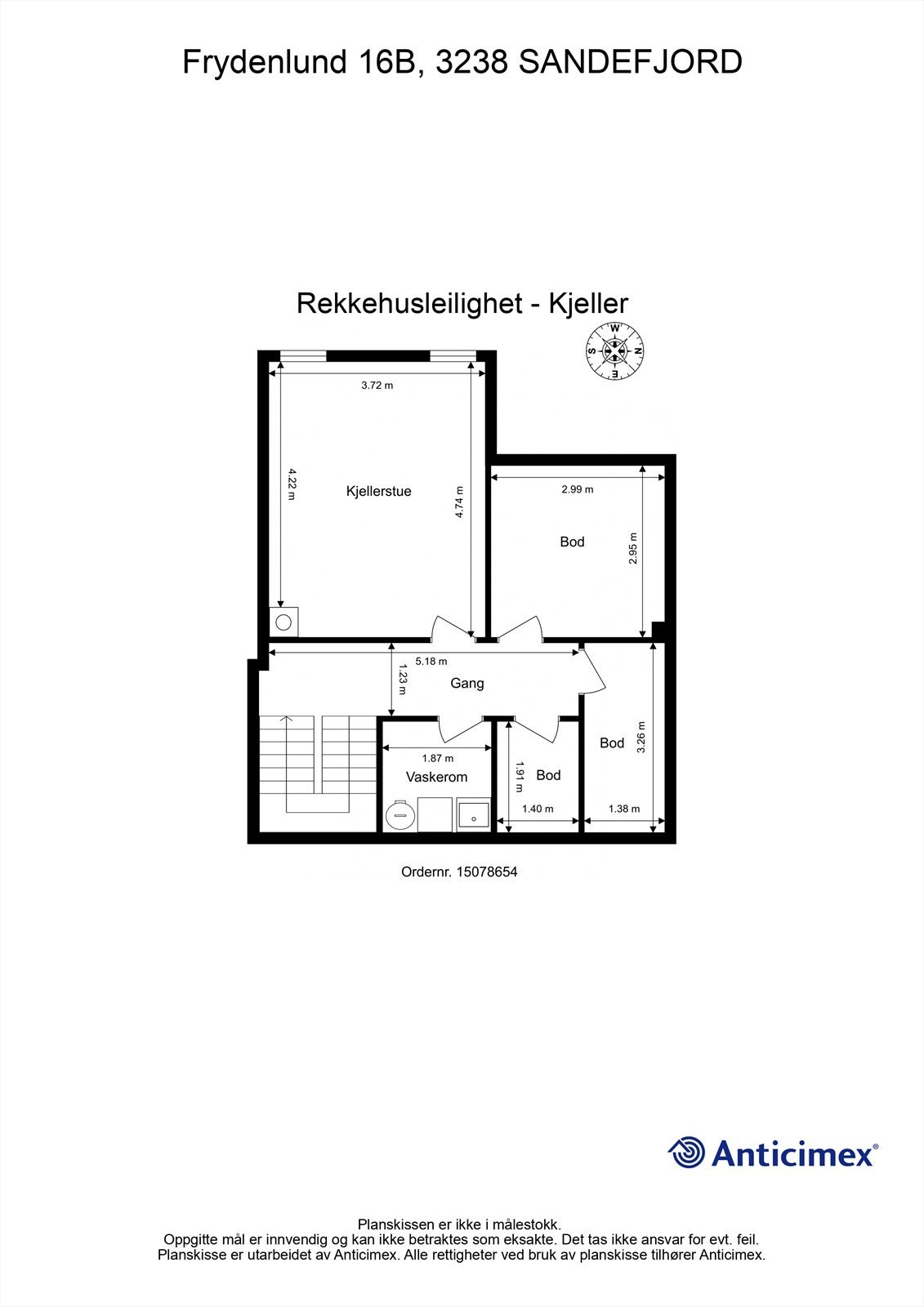 Plantegning Kjeller Galleribilde