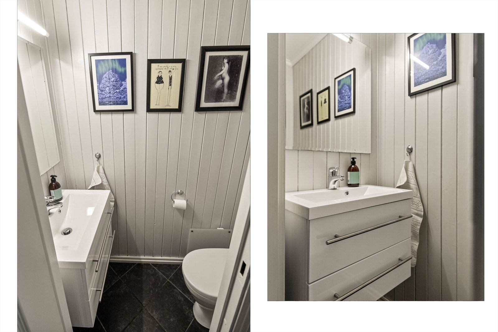 Toalettrom i hovedetasjen Galleribilde