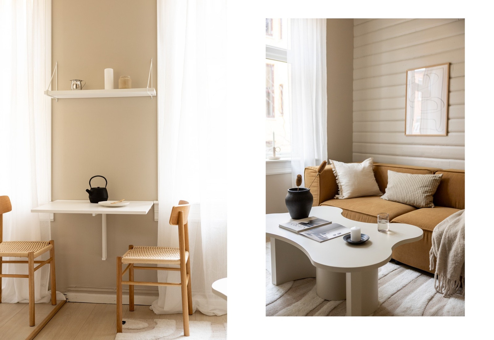 Store vindusflater (fra 2020) som slipper inn mye naturlig lys. Galleribilde