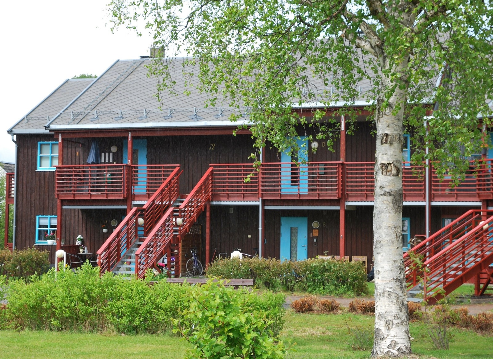 Front mot sør. Galleribilde