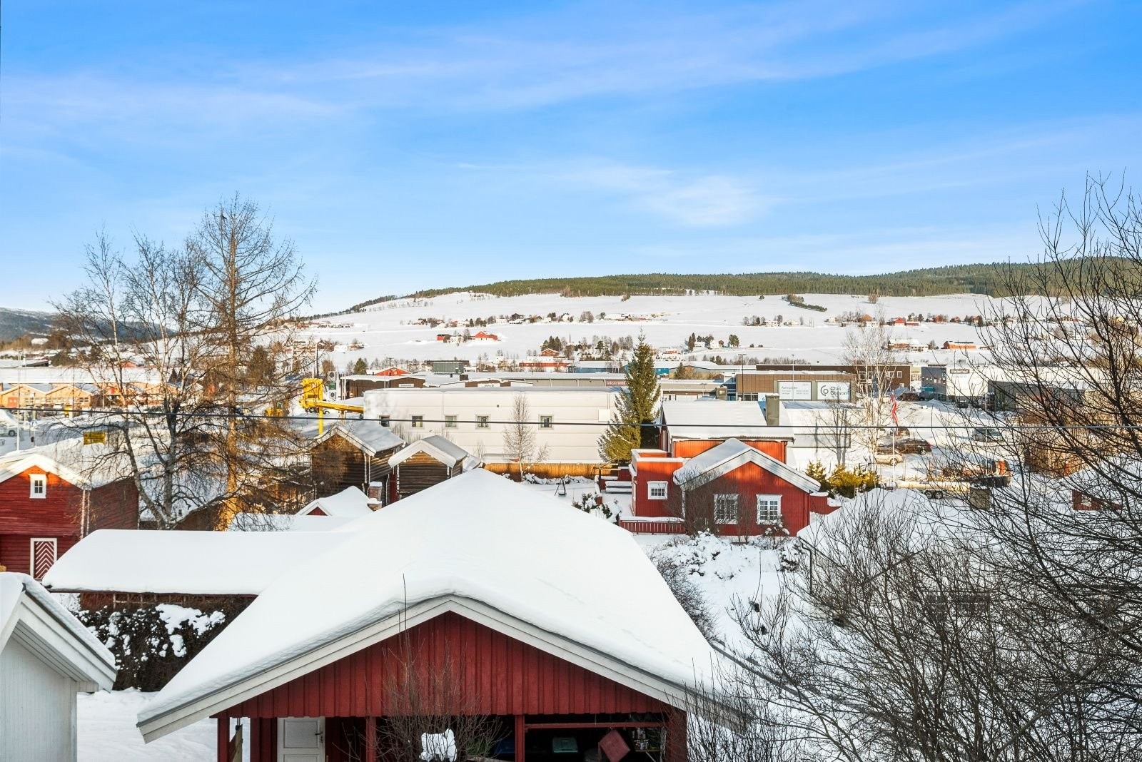Utsikt fra stue. Galleribilde