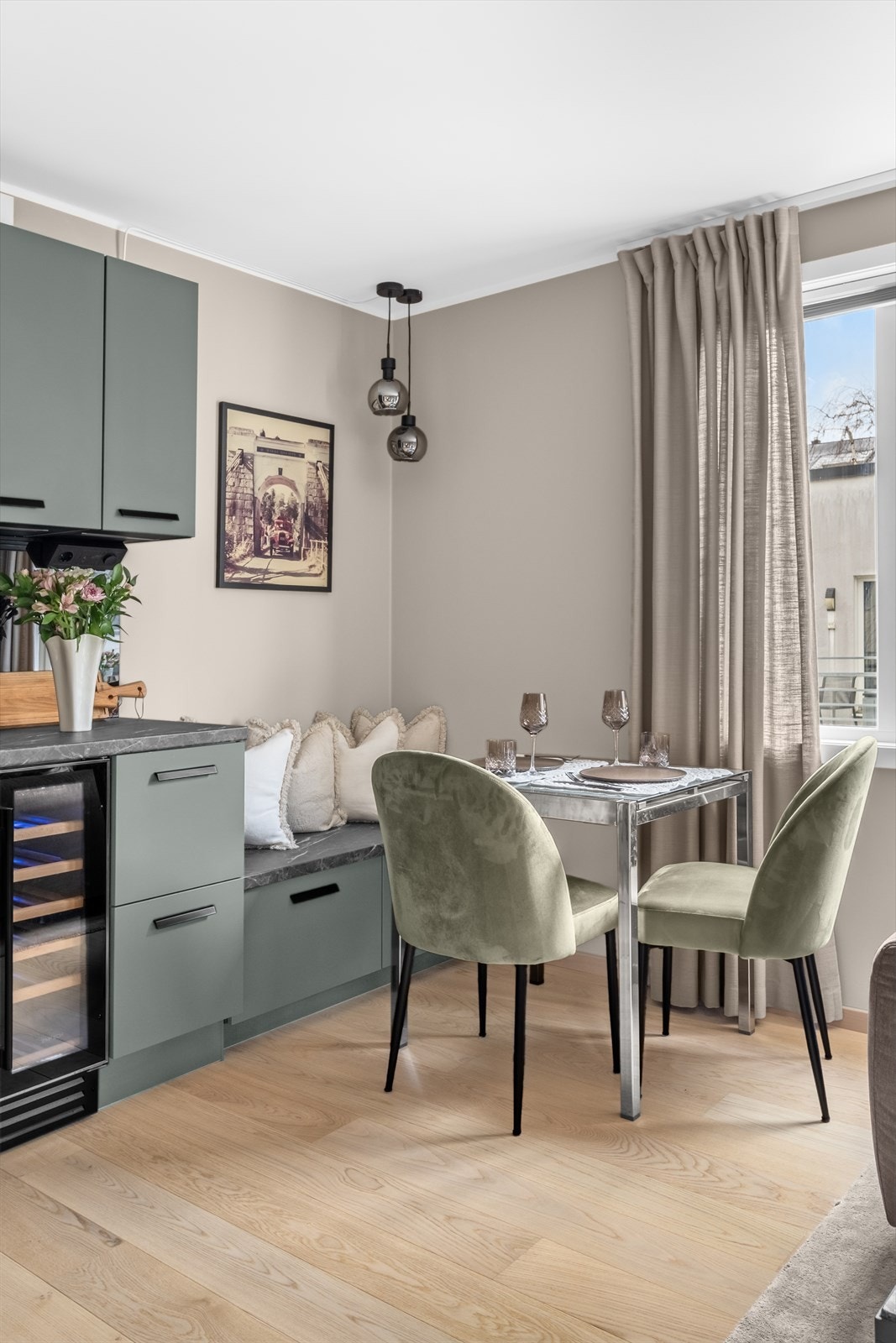 Hyggelig spisesone. Galleribilde