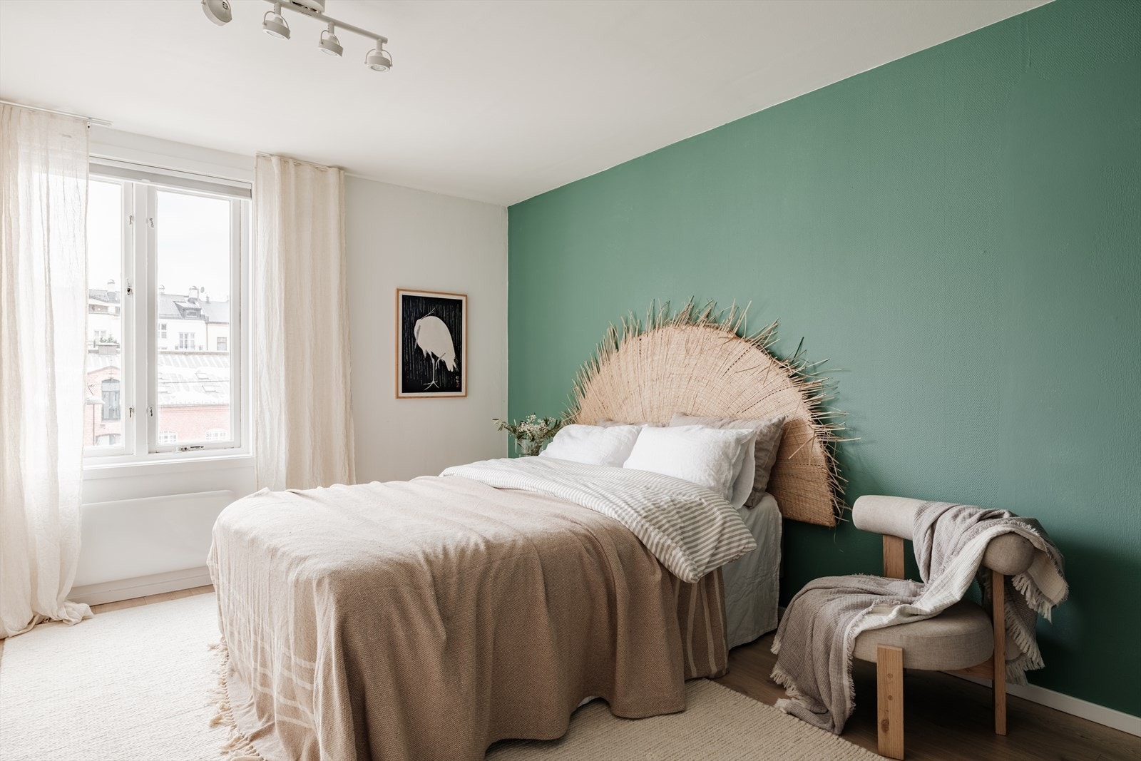 Hovedsoverommet er av meget god størrelse Galleribilde