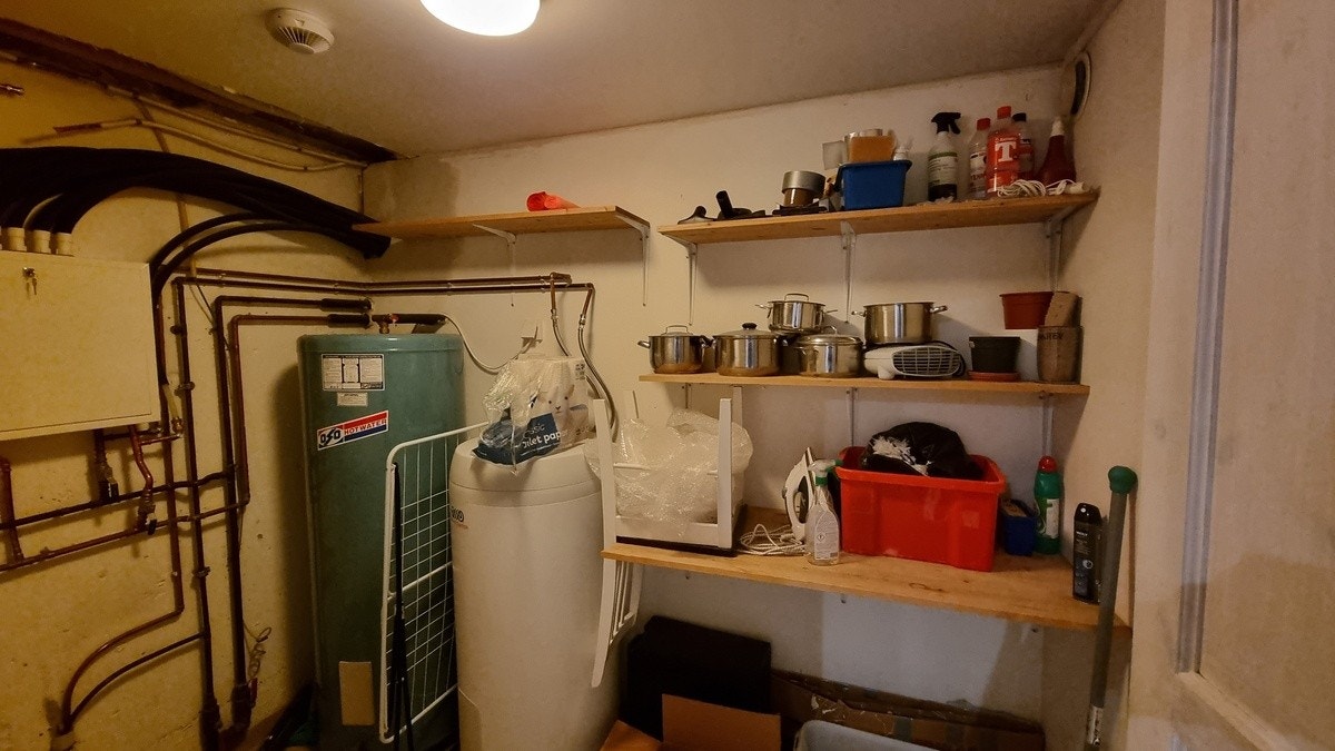 Innsiden av boden Galleribilde