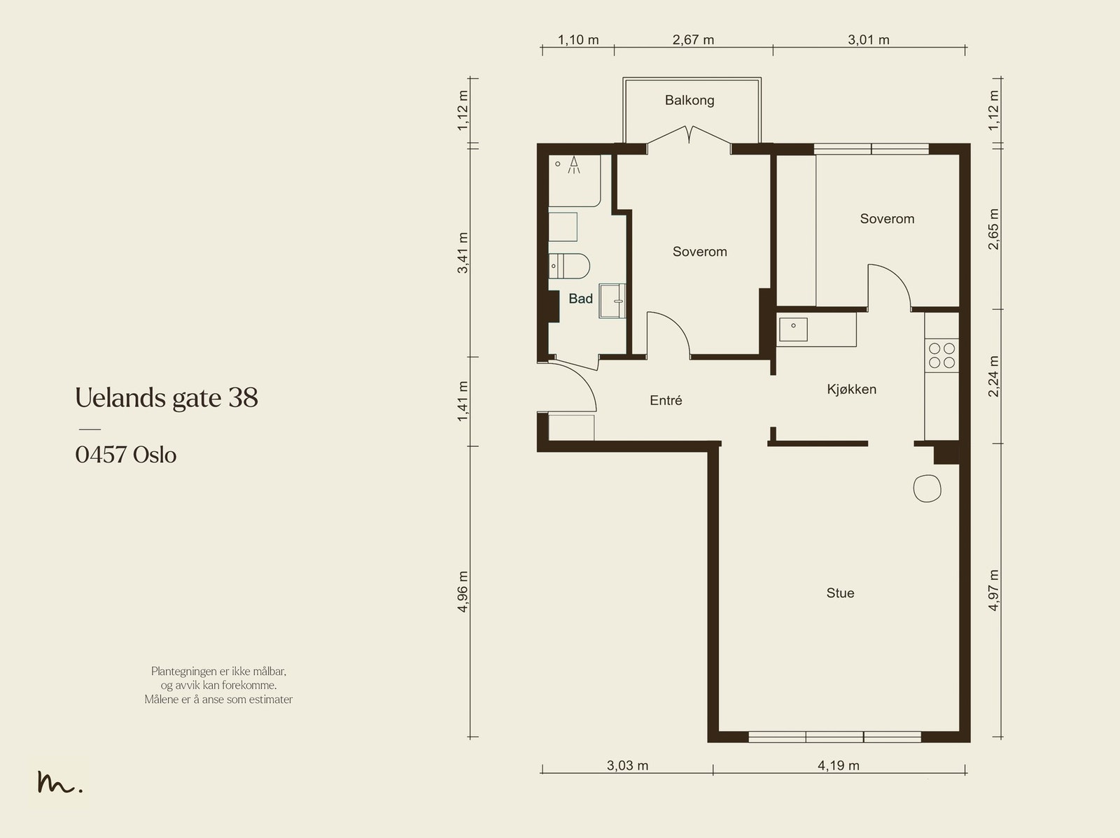 Plantegning. Galleribilde