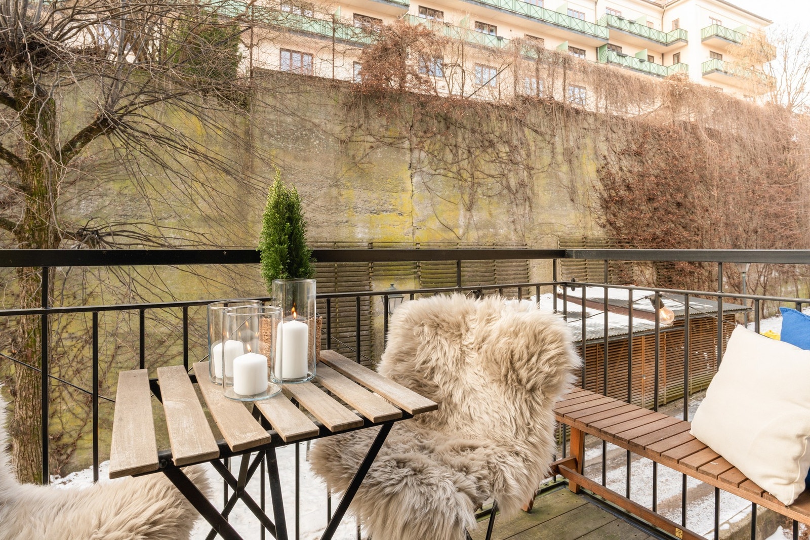 Utgang til balkong på ca. 3 kvm. Galleribilde