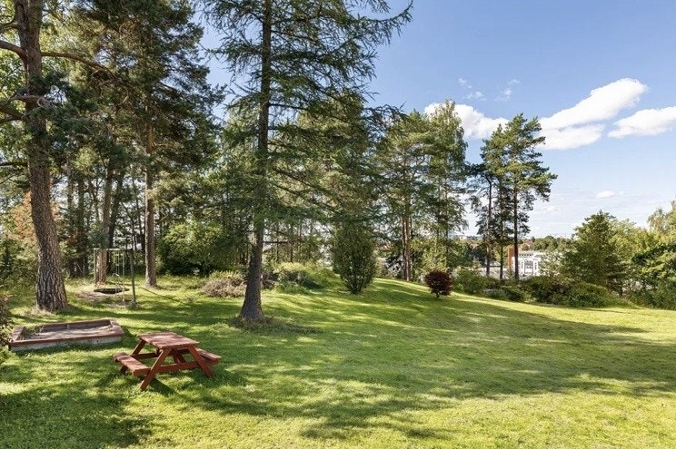 Det er et flott uteområde tilknyttet borettslaget Galleribilde