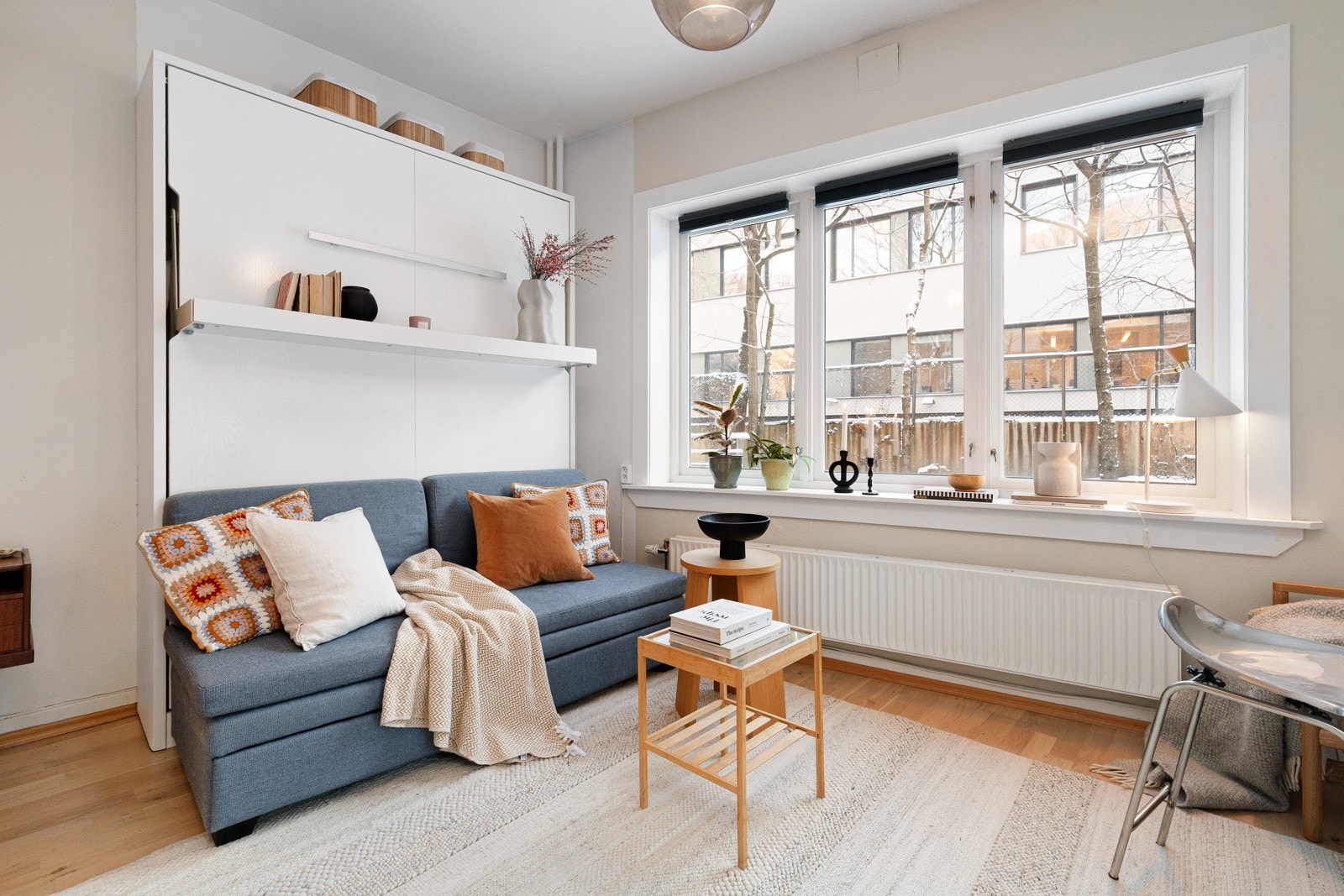 Plassen er maksimalt utnyttet. Galleribilde