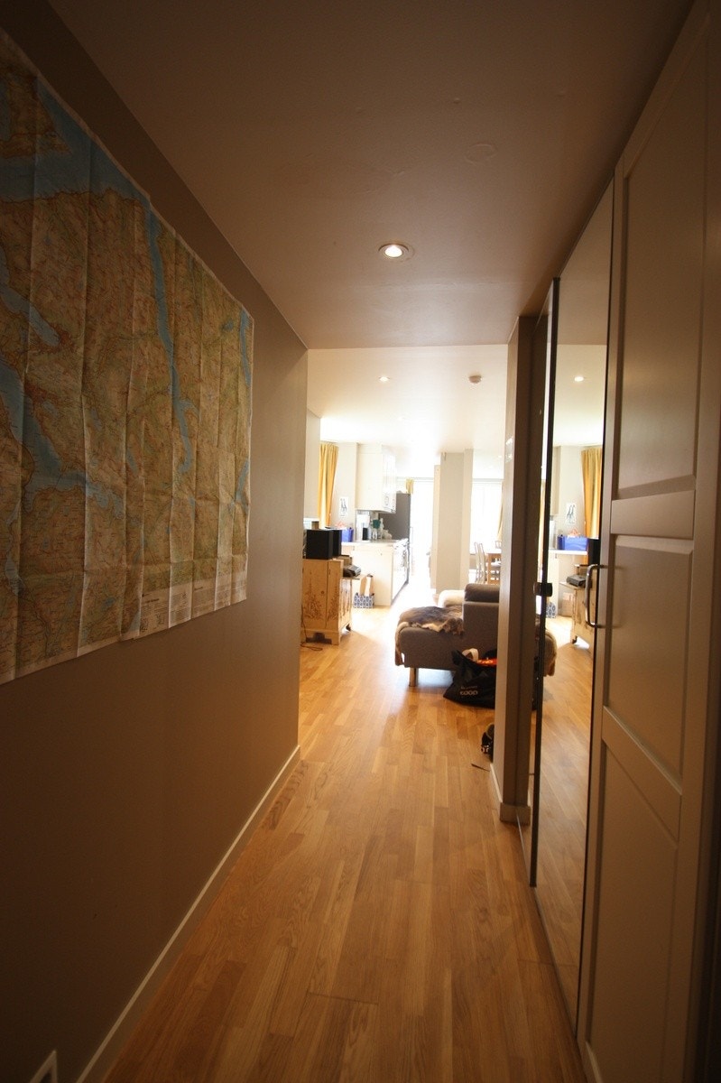 Inngang sett fra inngangsdøren. Galleribilde