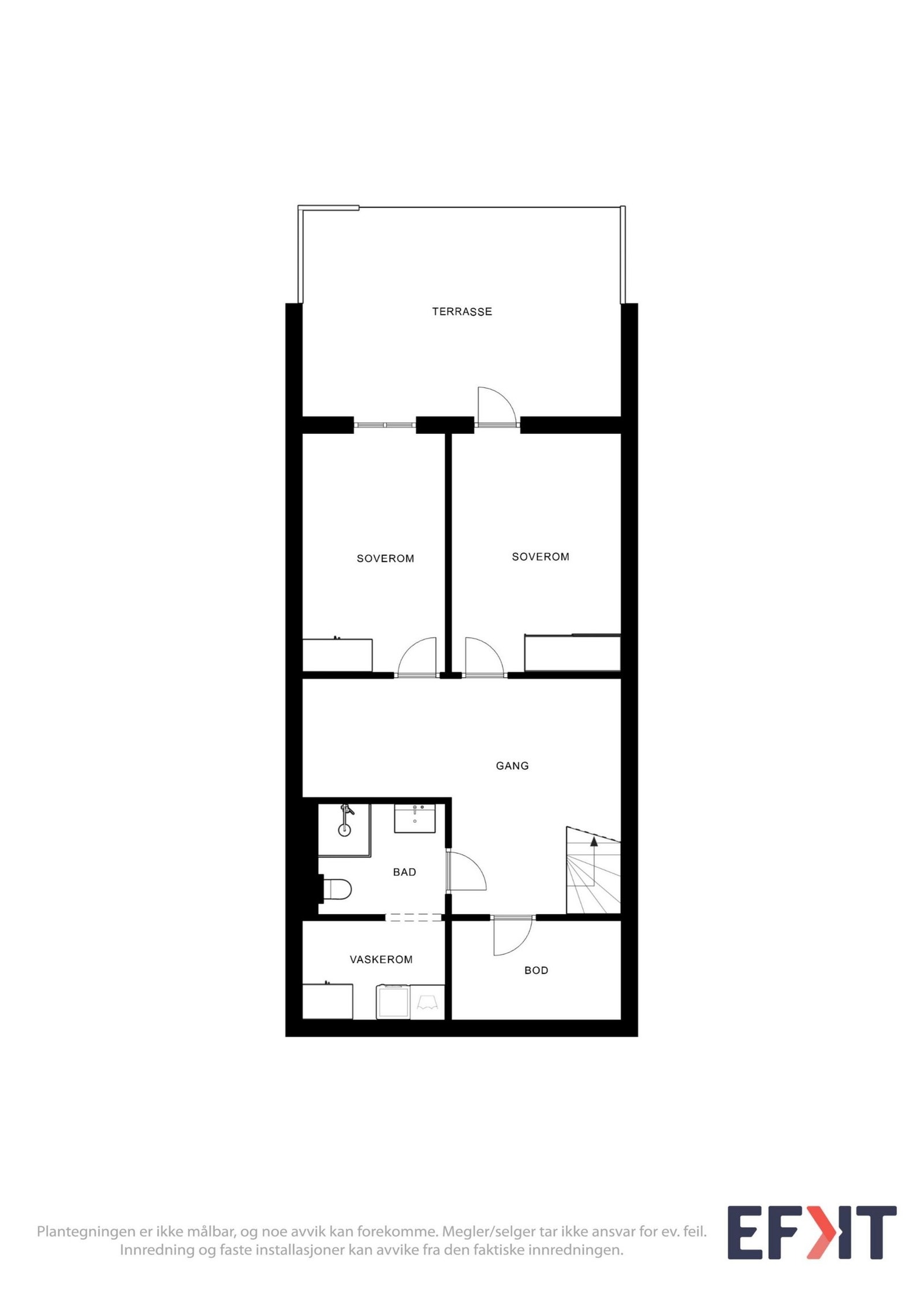 Plantegning u.etg Galleribilde