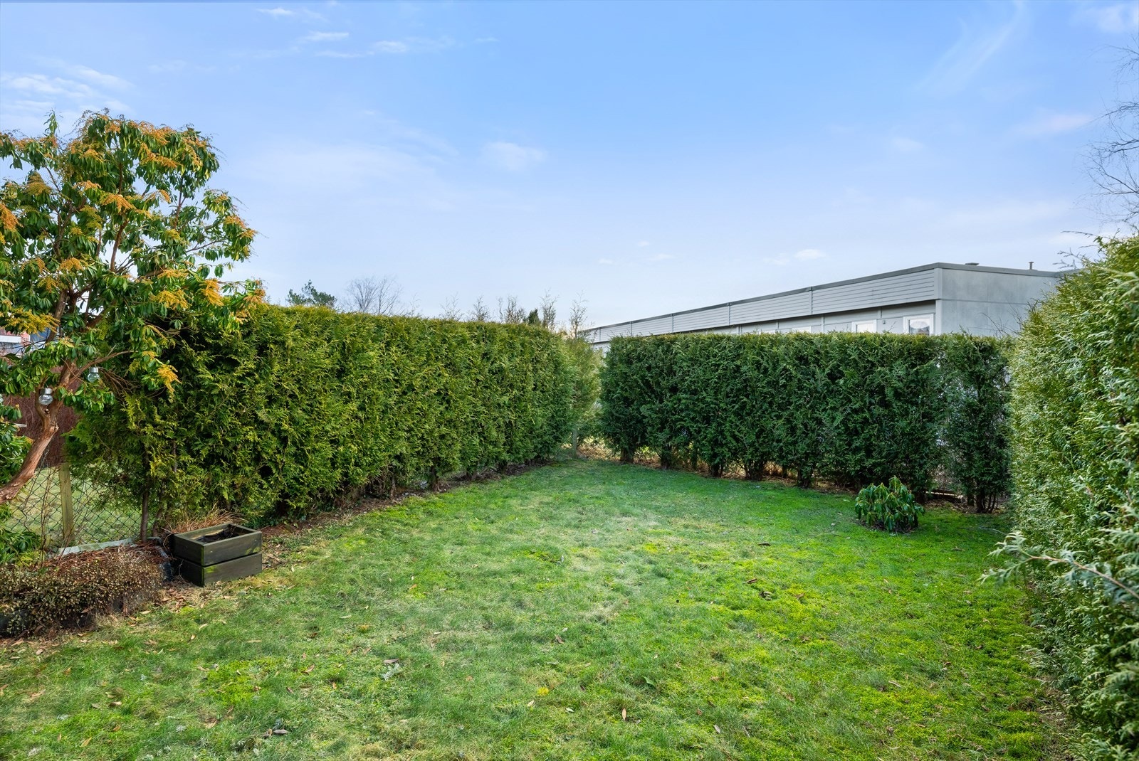 Her har man egen hageflekk som kan være ypperlig for de med grønne fingre. Galleribilde