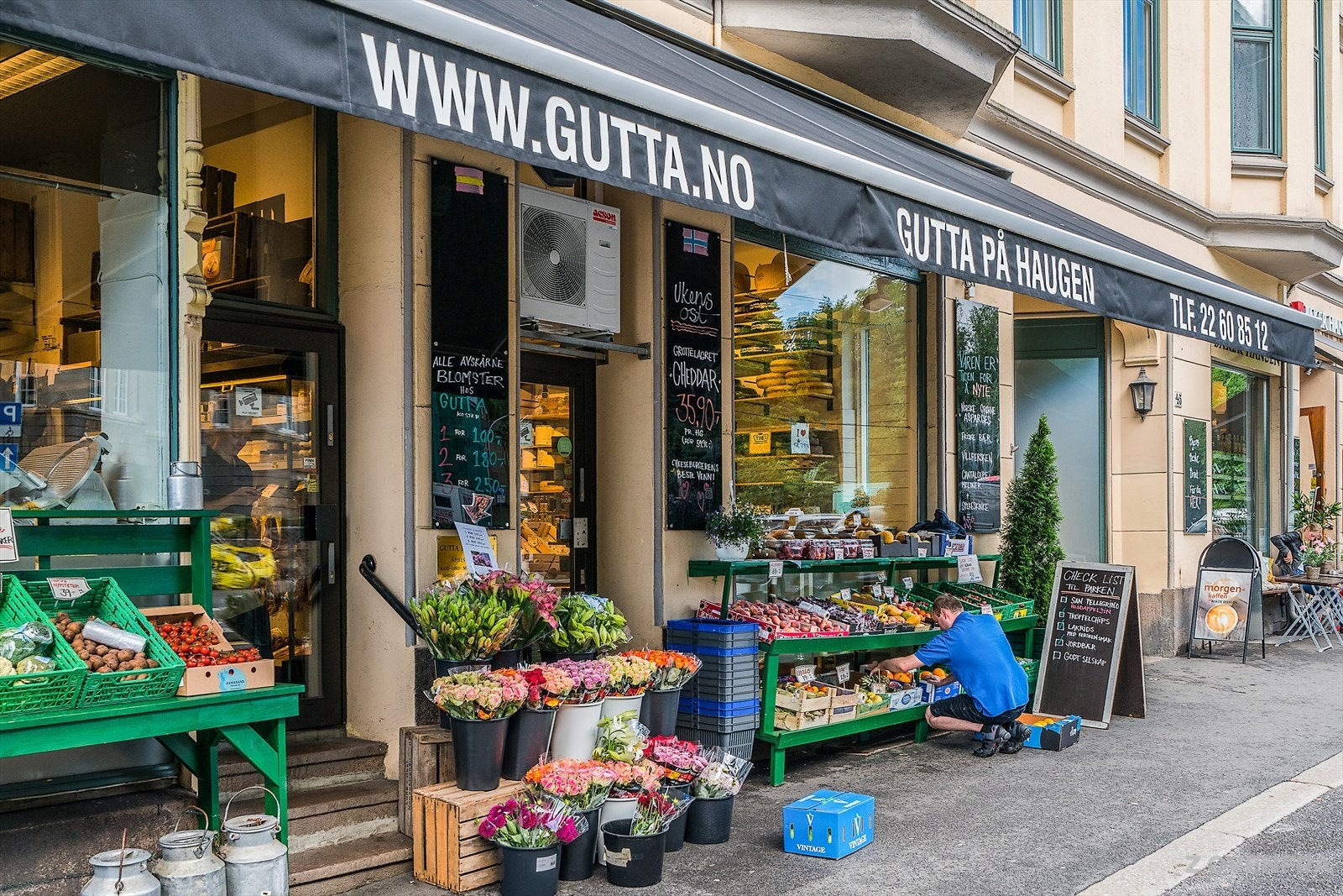 Populære Gutta på Haugen er blant flere spesialforretninger i området. Galleribilde