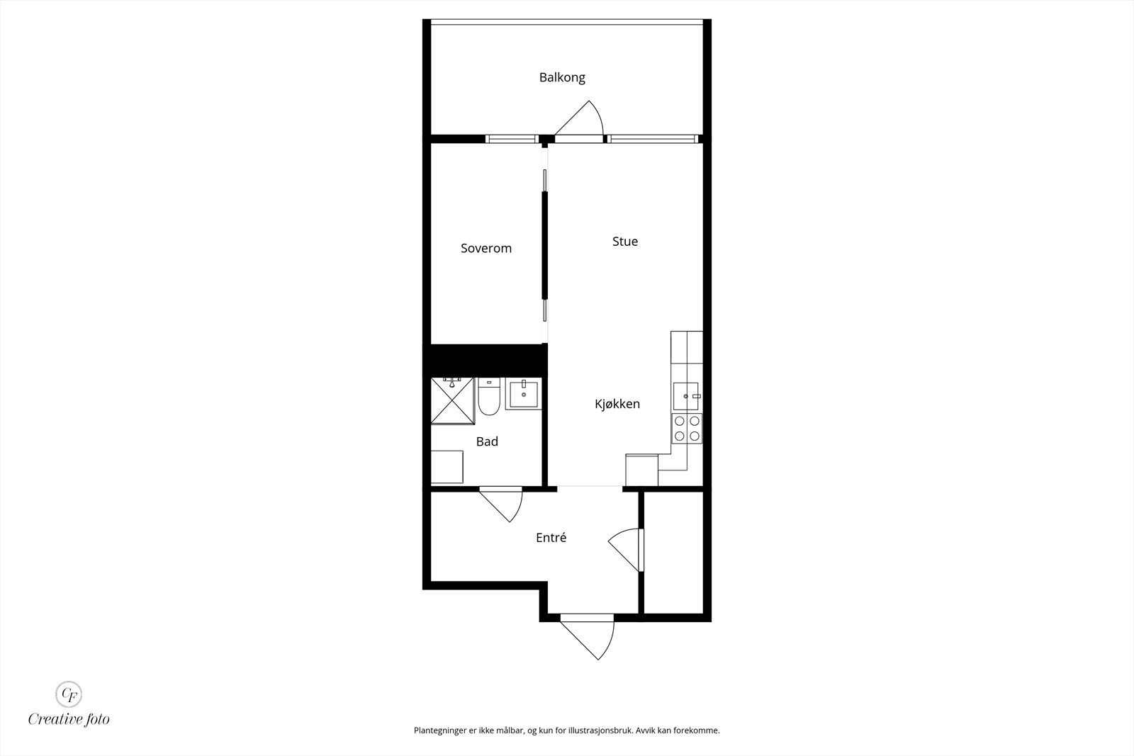 Plantegning. Galleribilde