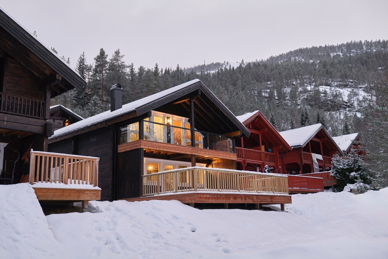 Hytta har 3 soverom og 2 bad Galleribilde