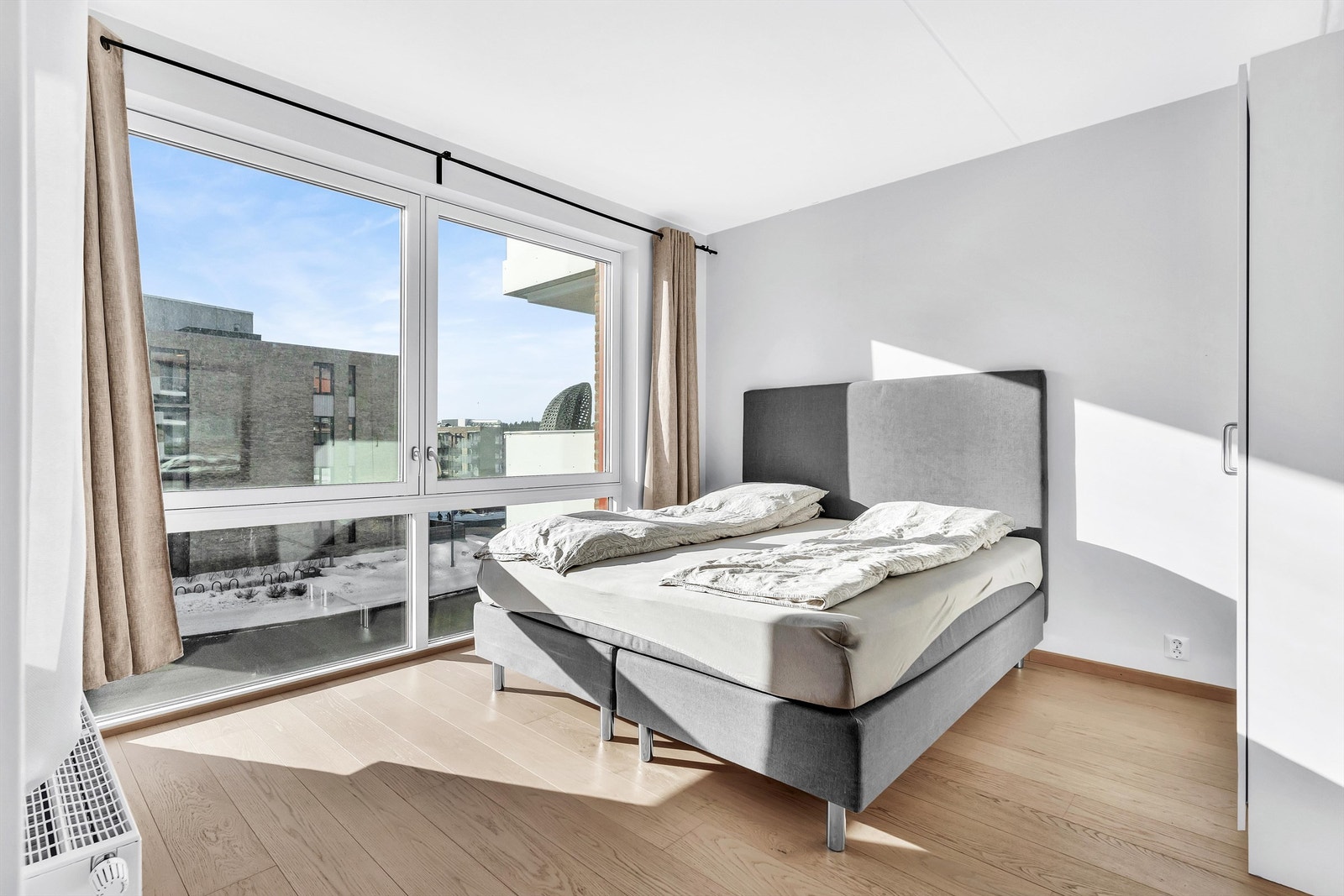 Soverommet oppleves som romslig, lyst og luftig Galleribilde