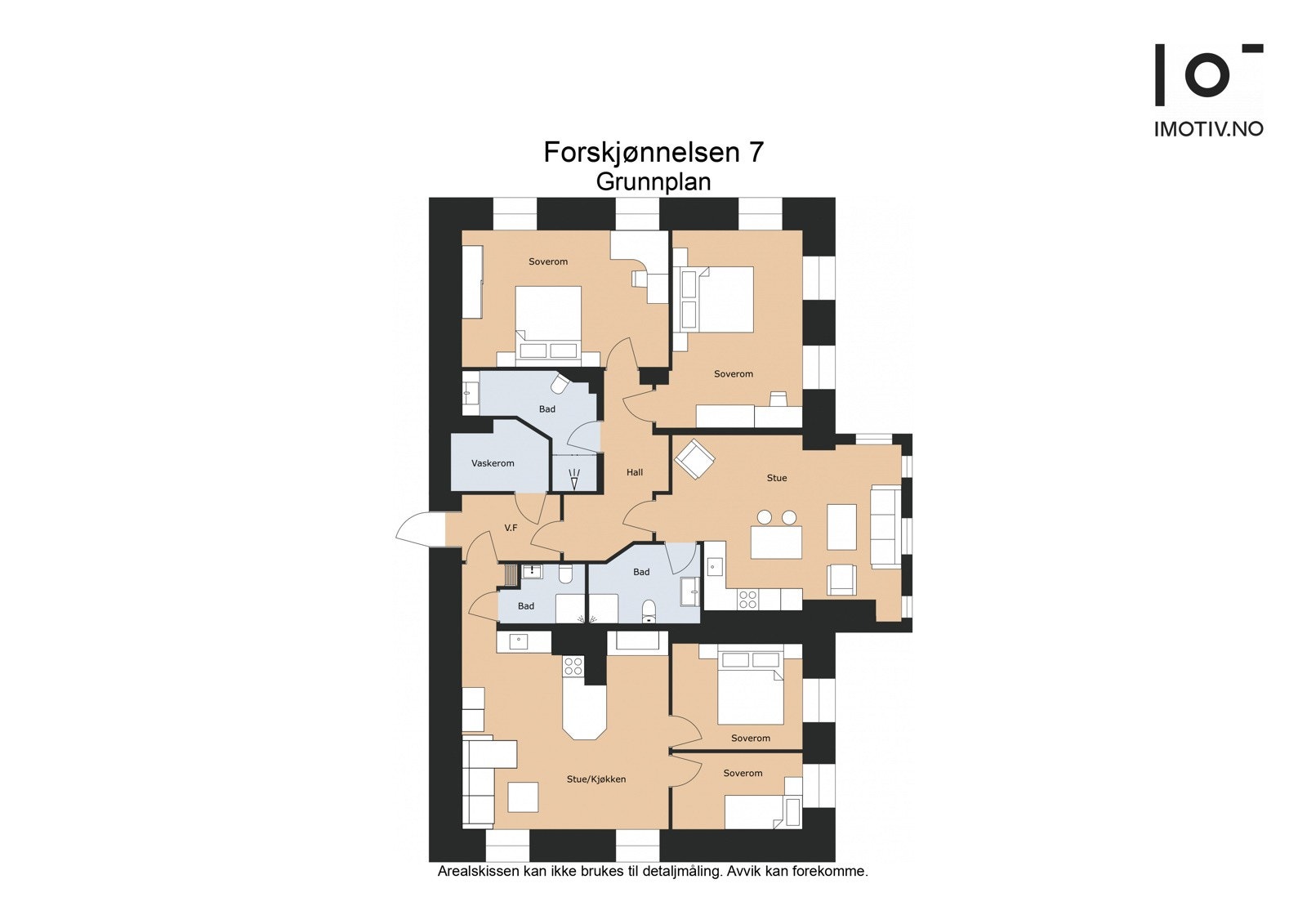 - Plantegning underetasje - Galleribilde
