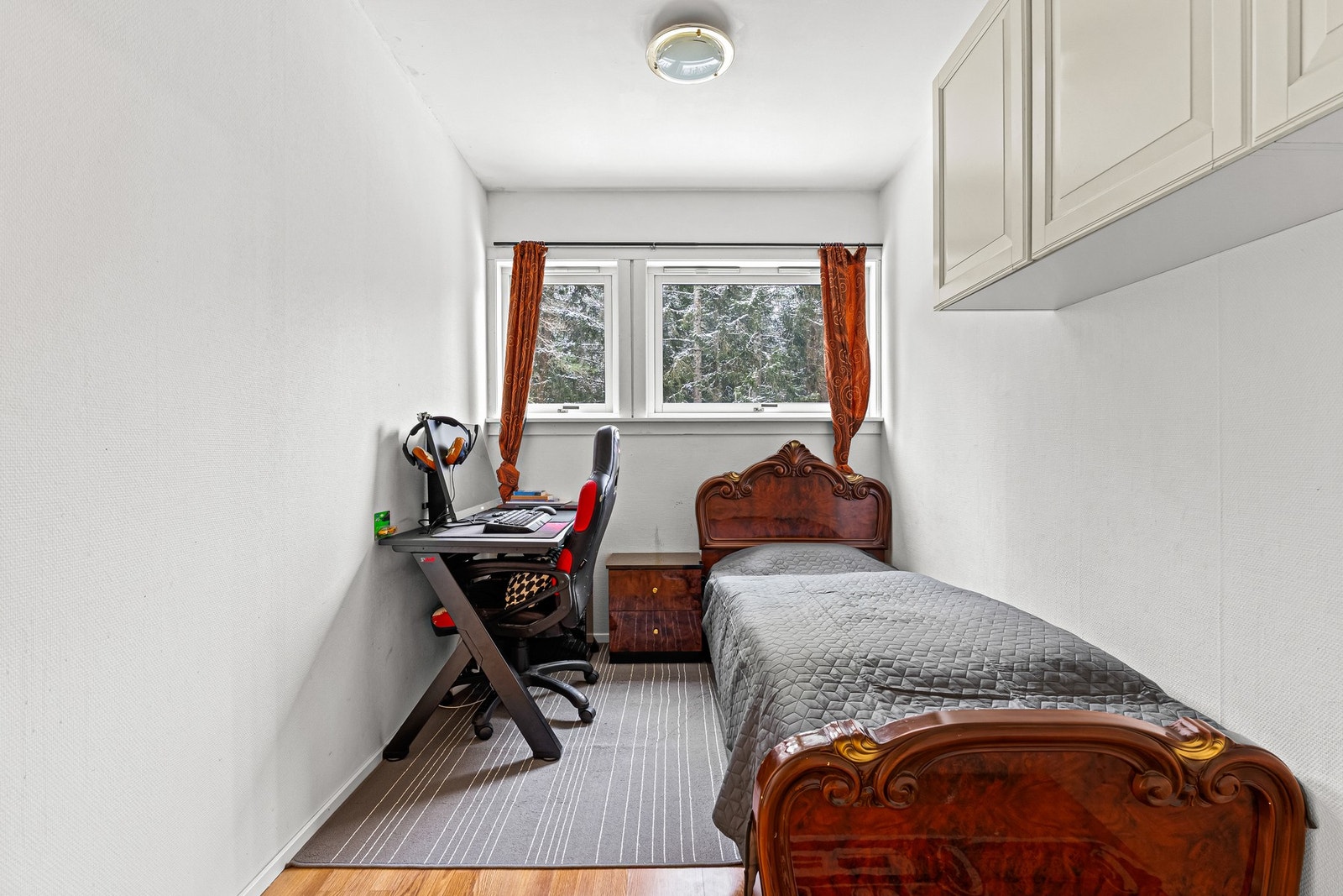 Soverom 3 passer utmerket som barnerom, gjesterom eller kontor dersom det er ønskelig Galleribilde