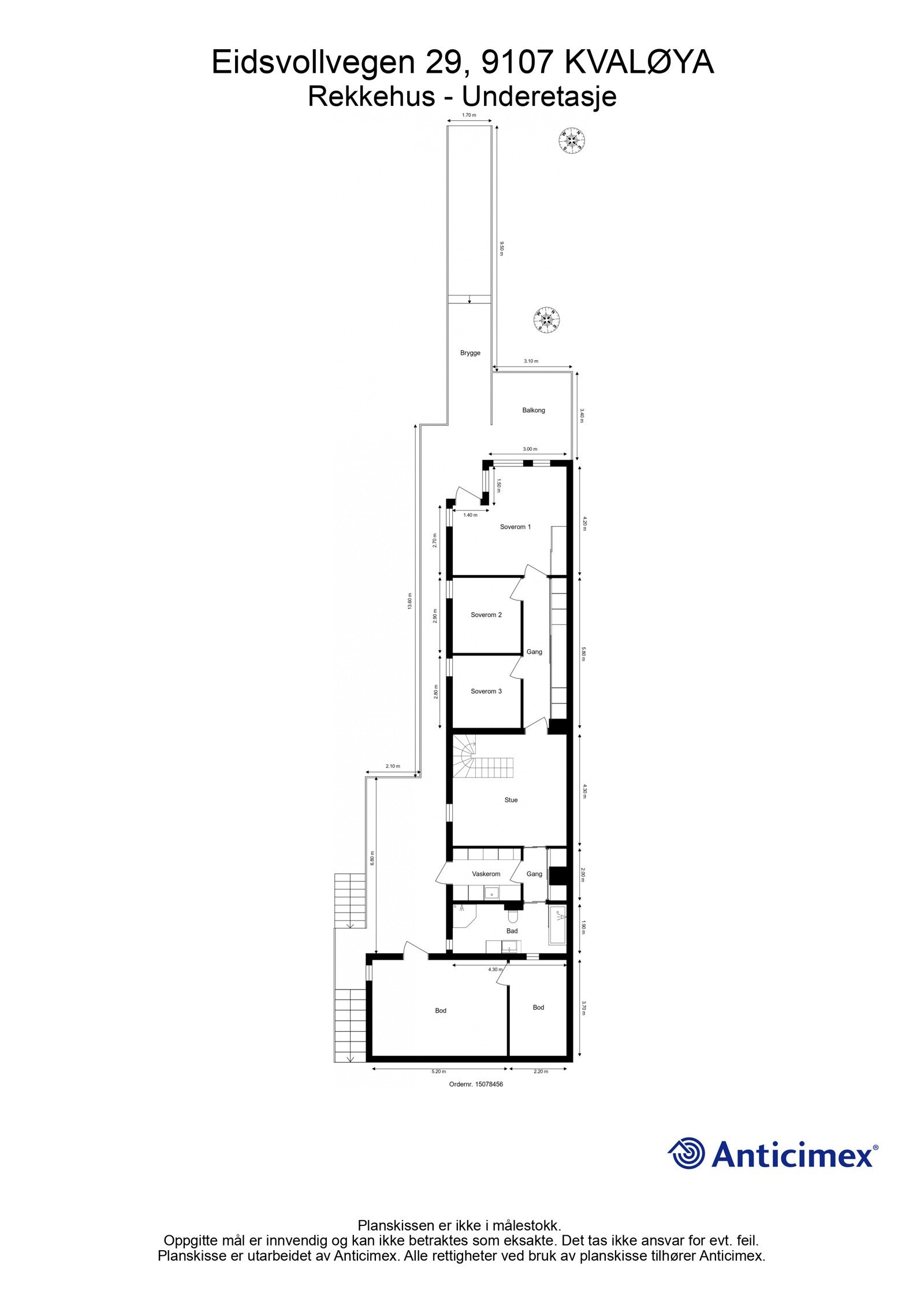 Plantegning u. etasje Galleribilde