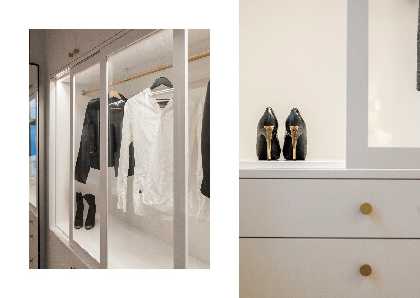 Perfekt organisert med rikelig oppbevaring, speilflater og gode lysforhold. Galleribilde