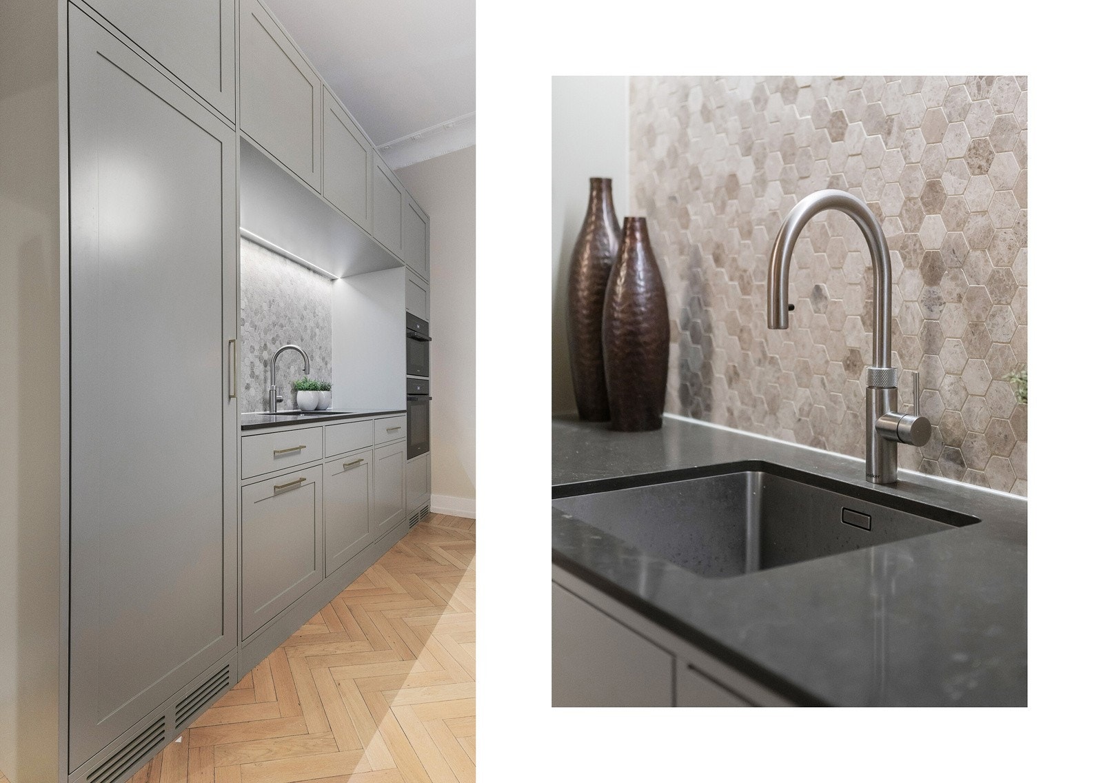 Skreddersydd kjøkken fra VillaSnekkeriet ? et mesterverk av funksjon og estetikk. Galleribilde