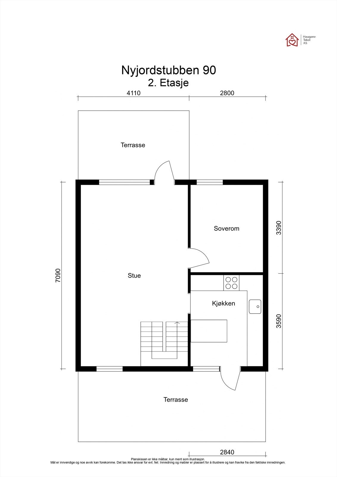 Nyjordstubben 90 2. Etasje Galleribilde