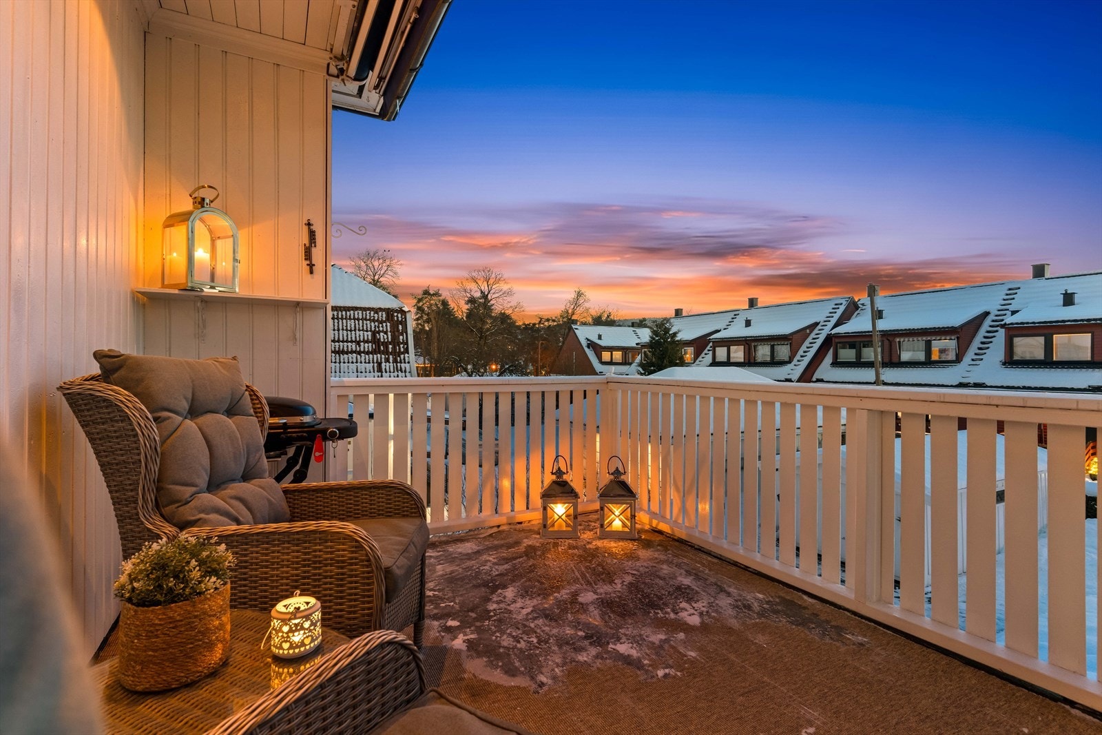 Herlig balkong på 10 kvm! Galleribilde