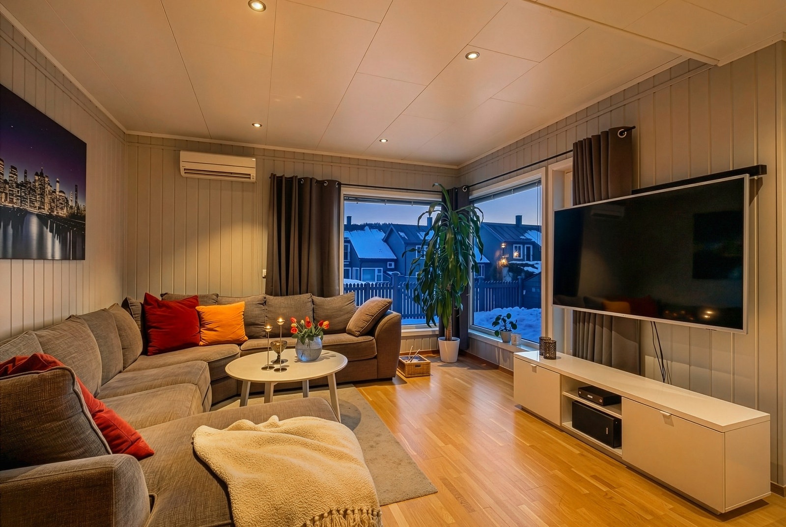 Den gode planløsningen gjør det enkelt å møblere etter eget ønske Galleribilde