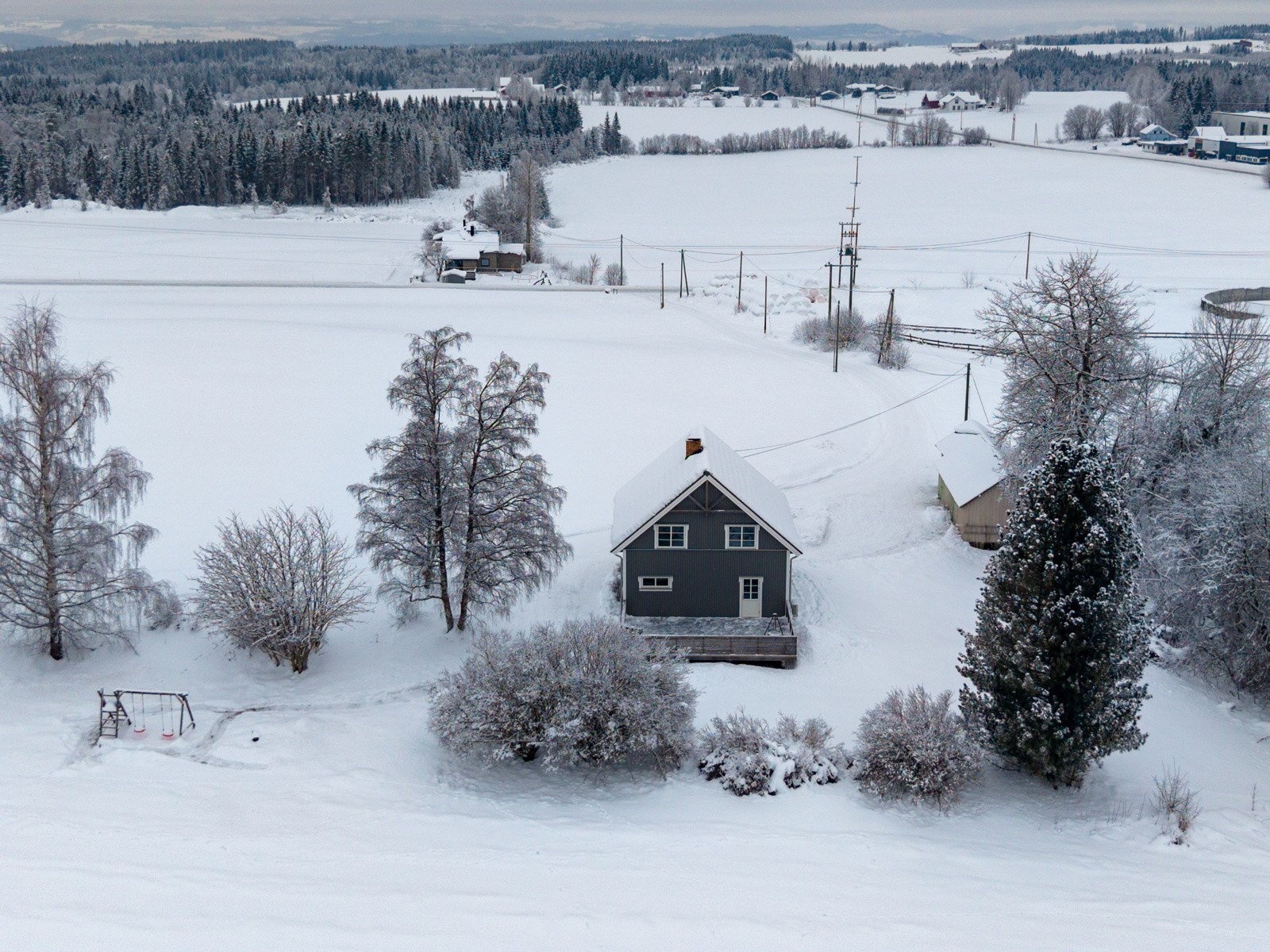 På Ihle bor du med en kort kjøretur til alt. Galleribilde