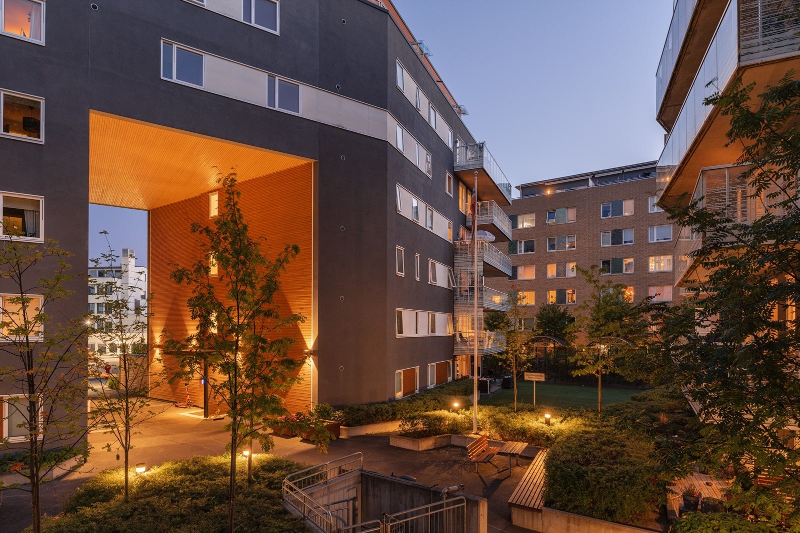 Et pent sameie med flotte fellesområder Galleribilde