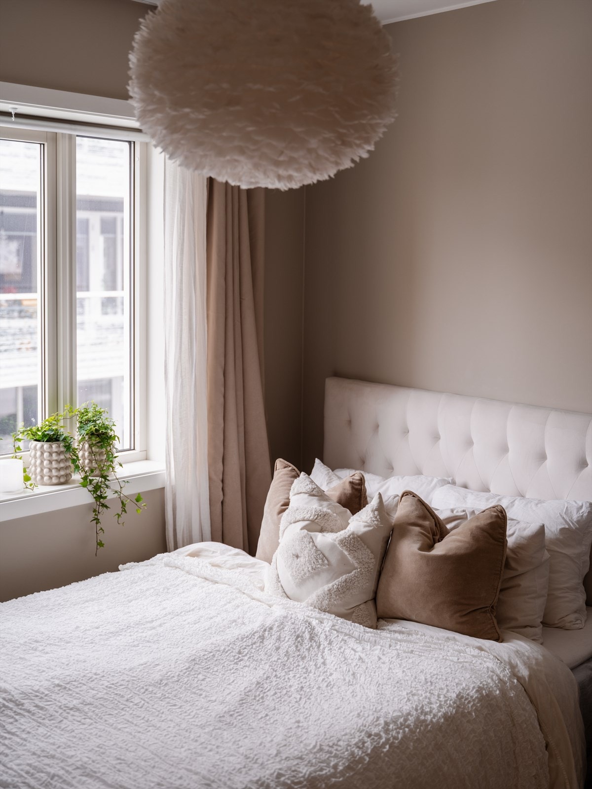 Begge soverommene ligger mot trafikkskjermede områder Galleribilde