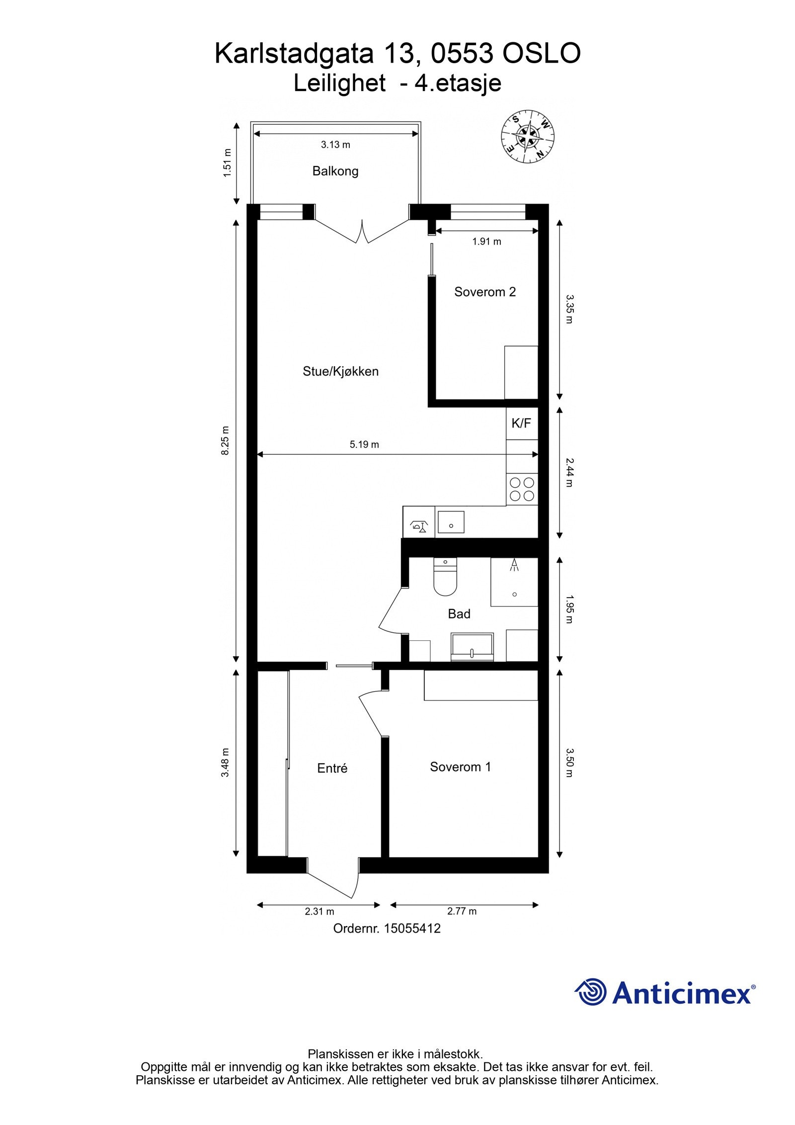 Plantegning. Galleribilde