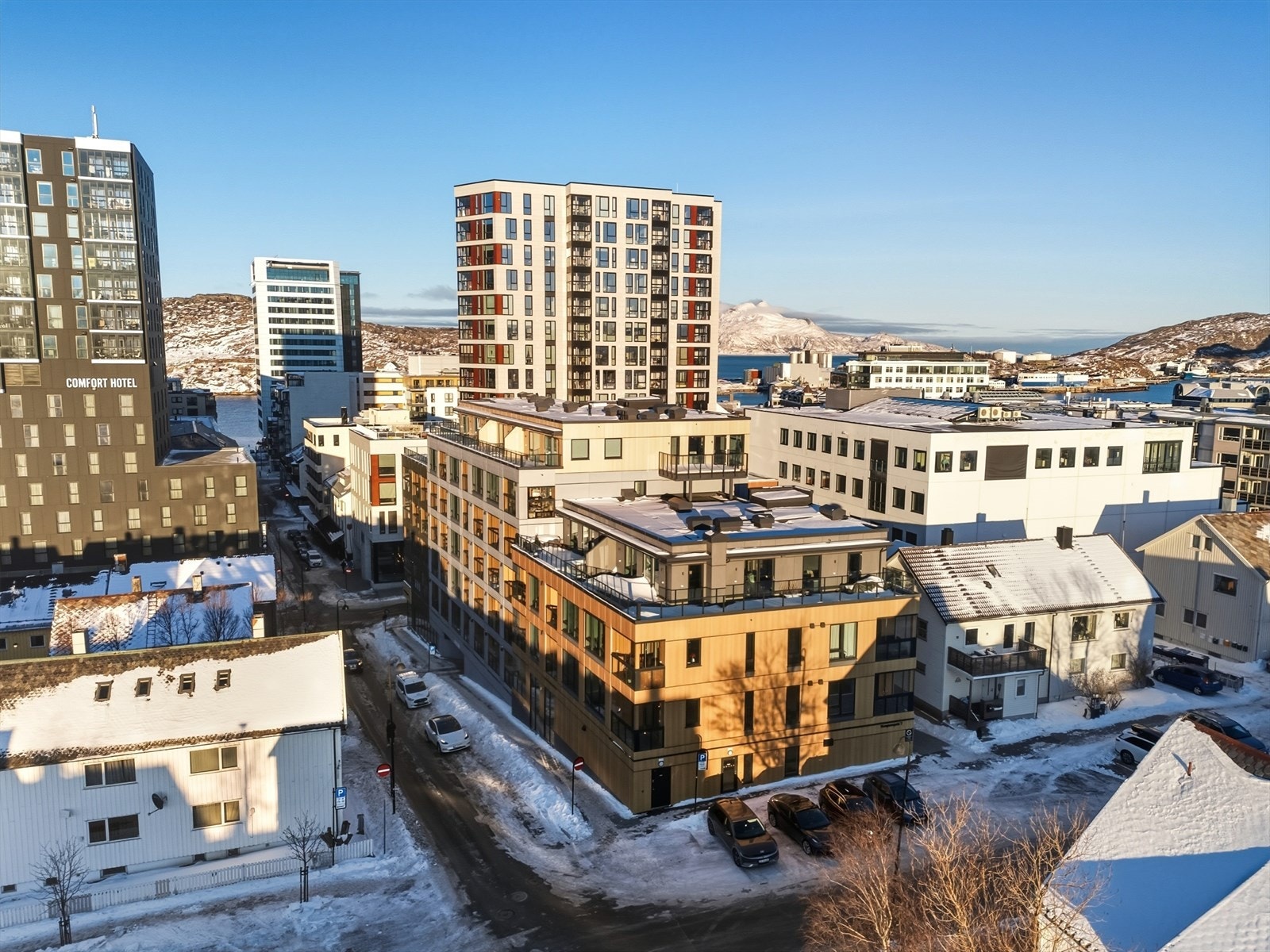 Velkommen til Kongens gate 7B - en stilren og moderne studioleilighet i 5. etasje. Galleribilde