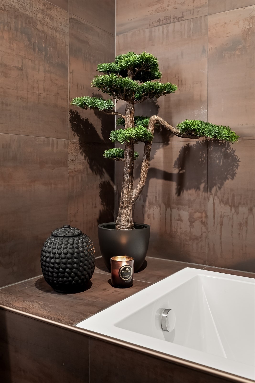 Badet gir en naturlig spafølelse. Galleribilde