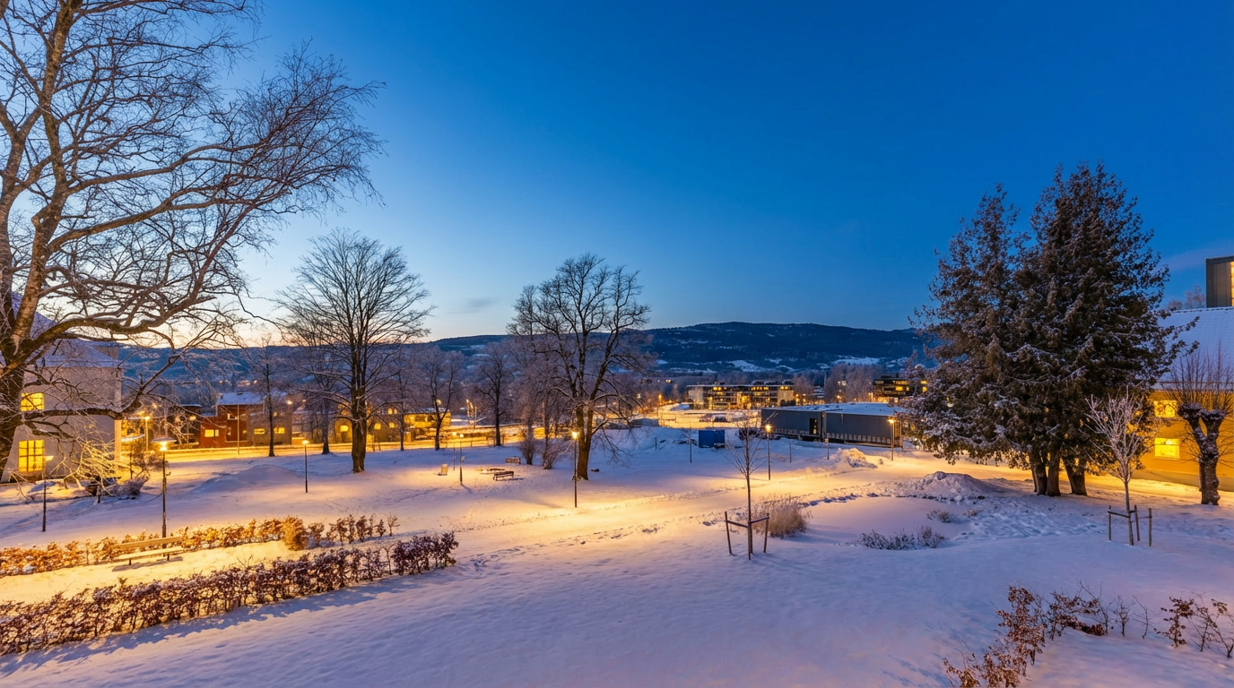 Utsyn mot fellesområder Galleribilde