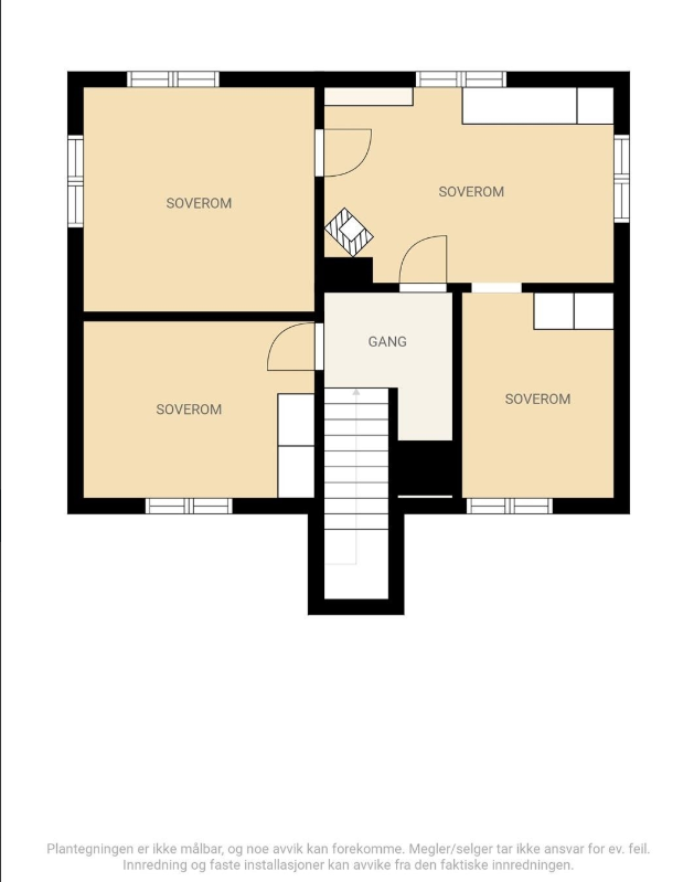 Plantegning 2 etg Galleribilde