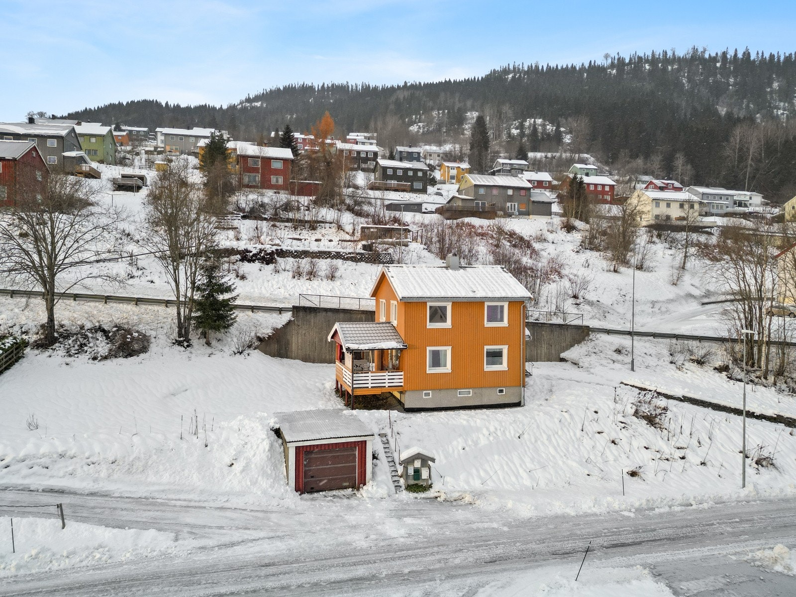 Dronefoto Galleribilde