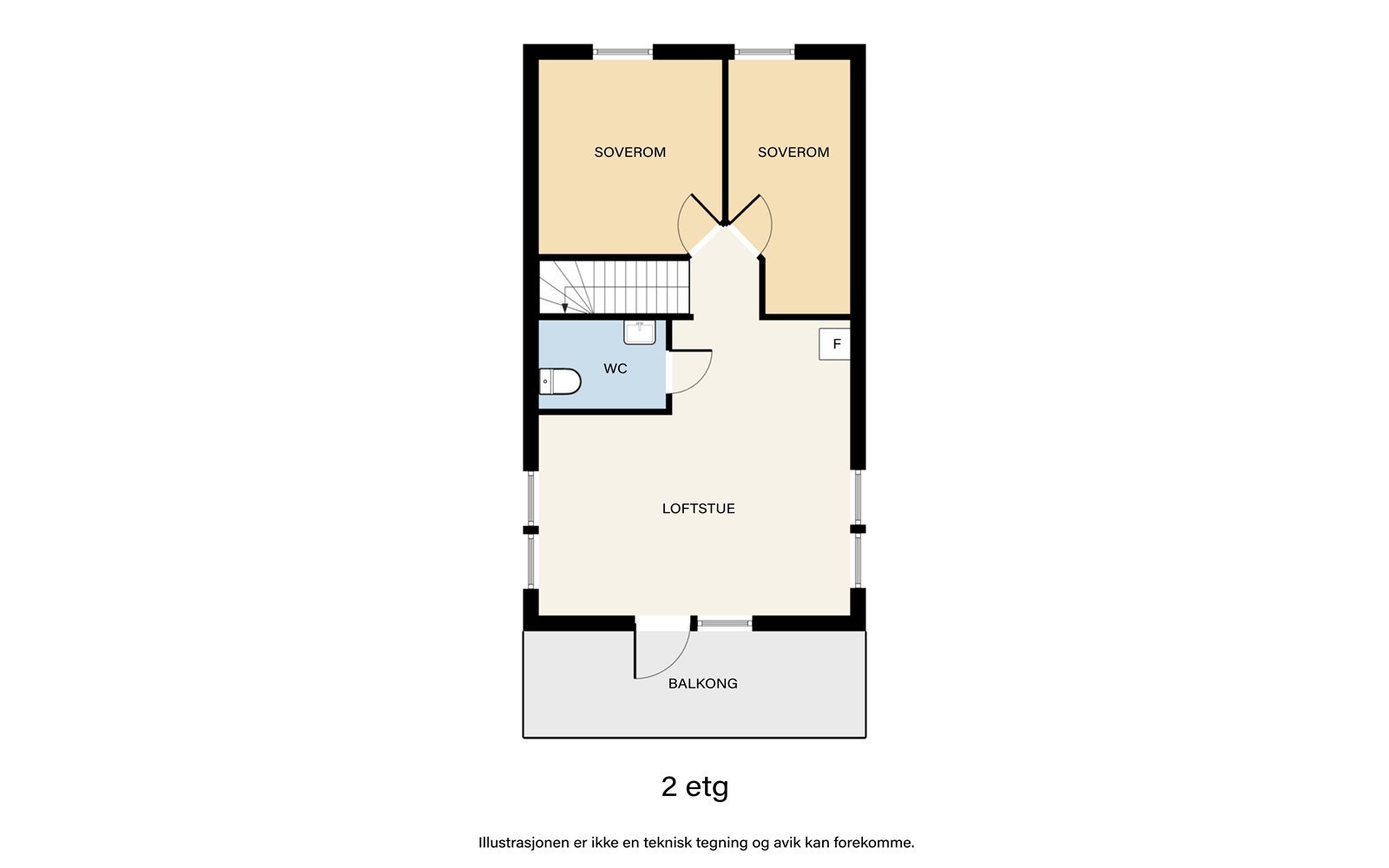 Plantegning oppstue Galleribilde