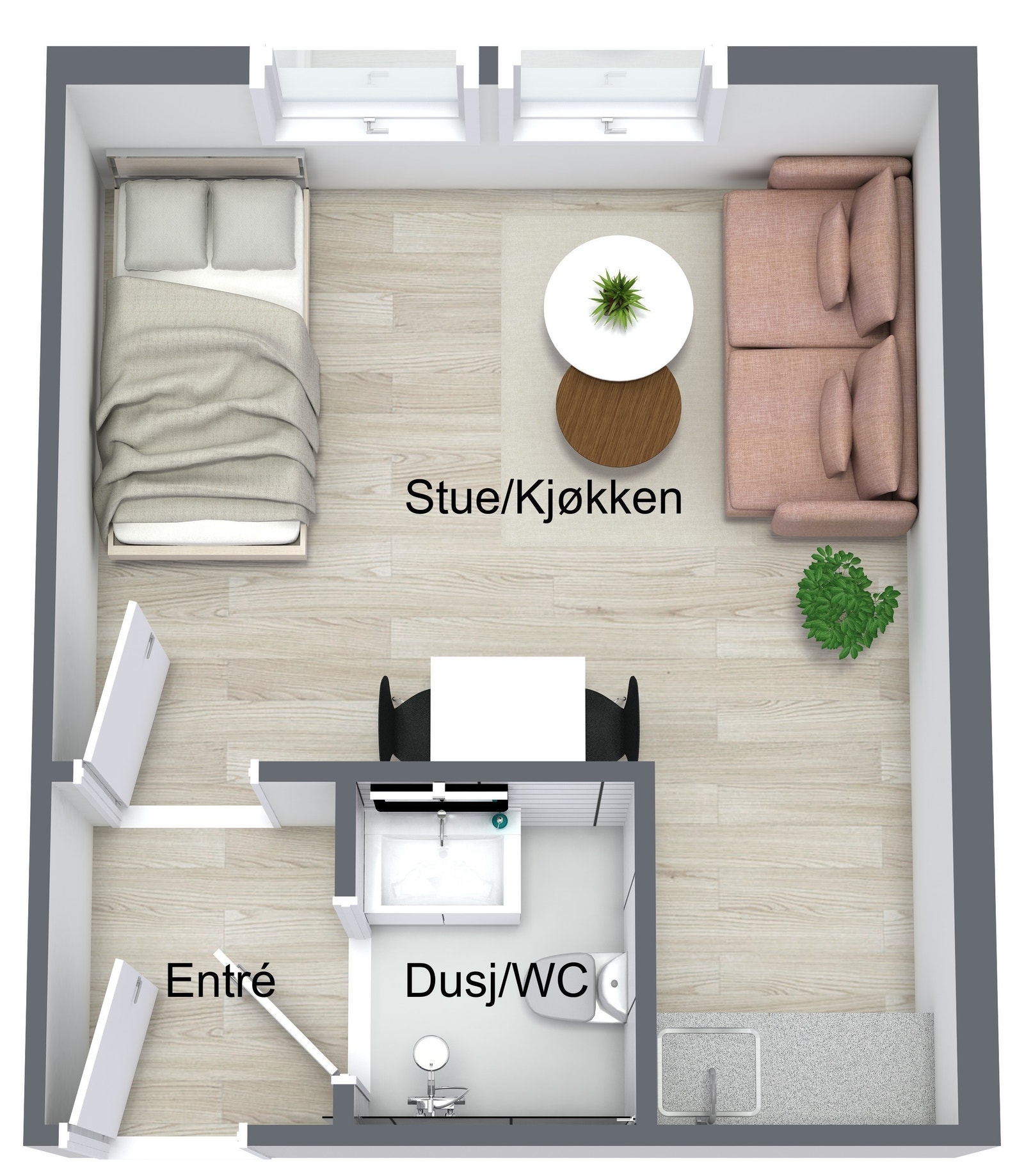 Her har du plass til det du trenger mest Galleribilde