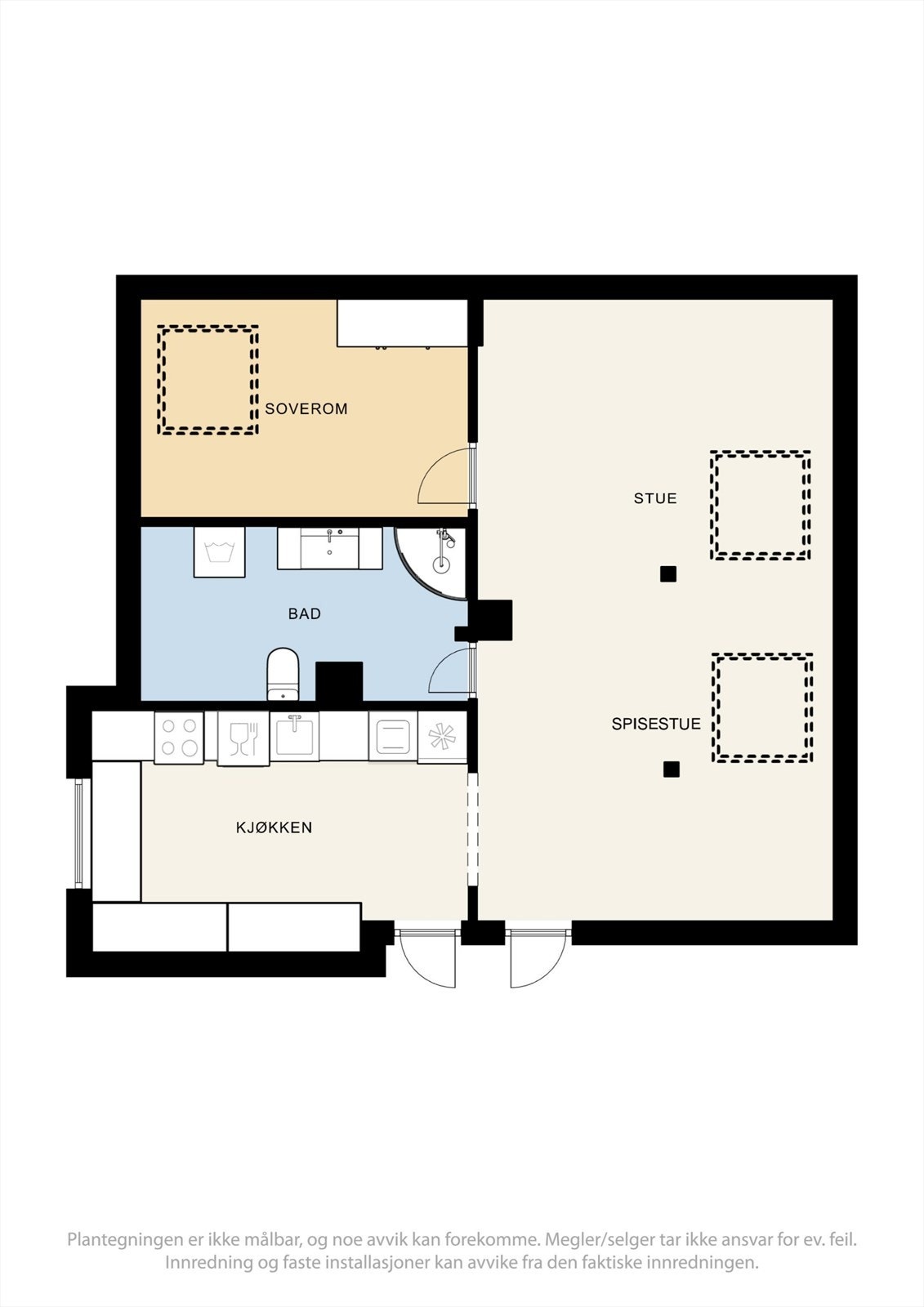 Plantegning. Galleribilde