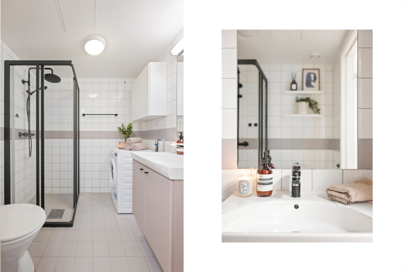 Her er det også elektisk gulvvarme på badet. Galleribilde