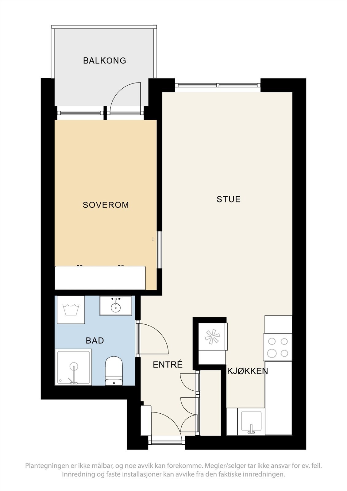 Plantegning. Galleribilde